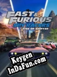 Key generator (keygen)  Fast & Furious: Spy Racers Rise of SH1FT3R