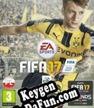 Registration key for game  FIFA 17