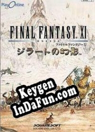 Registration key for game  Final Fantasy XI: Raise of the Zilart