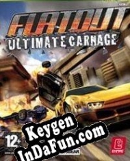 FlatOut: Ultimate Carnage license keys generator