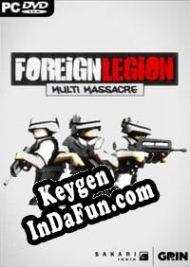 CD Key generator for  Foreign Legion: Multi Masacre