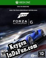 Activation key for Forza Motorsport 6