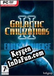 Key generator (keygen)  Galactic Civilizations II: Endless Universe