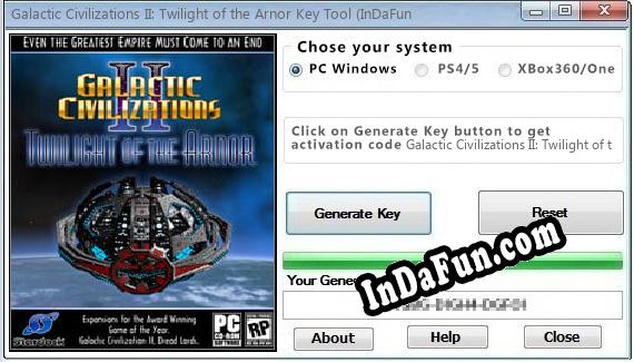 Galactic Civilizations II: Twilight of the Arnor key for free