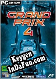 Key generator (keygen)  Geoff Crammond?s Grand Prix 4