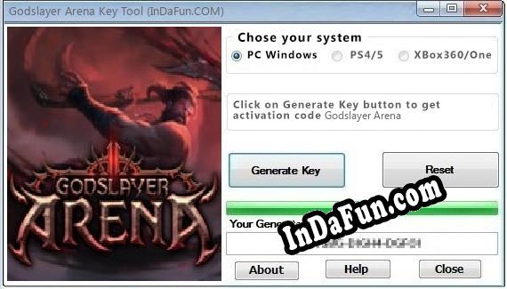 Godslayer Arena key for free