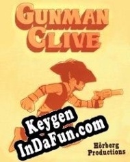 Registration key for game  Gunman Clive