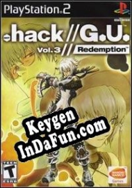 Registration key for game  .hack//G.U. Vol.3//Redemption