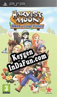 Activation key for Harvest Moon: Hero of Leaf Valley