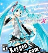 Activation key for Hatsune Miku: Project DIVA X