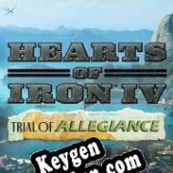 Hearts of Iron IV: Trial of Allegiance key generator