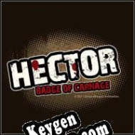 Key generator (keygen)  Hector: Badge of Carnage