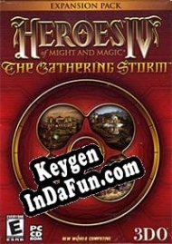 Activation key for Heroes of Might and Magic IV: The Gathering Storm