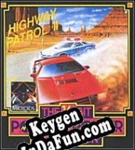 Registration key for game  Highway Patrol 2