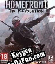 Registration key for game  Homefront: The Revolution