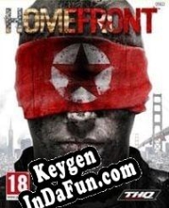 Registration key for game  Homefront