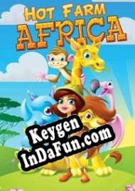 Registration key for game  Hot Farm Africa