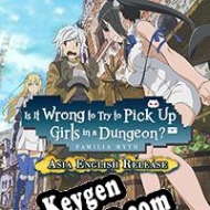 Key for game Is It Wrong to Try to Pick Up Girls in a Dungeon? Infinite Combate