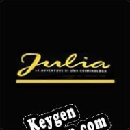 Registration key for game  Julia: Innocent Eyes