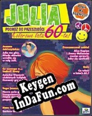 Registration key for game  Julia: Kolorowe Lata 60-te