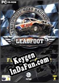 Registration key for game  Leadfoot: Stadium Off-Road Racing