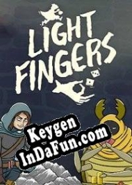 Registration key for game  Light Fingers