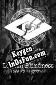Registration key for game  Lost in Blindness