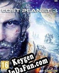 Registration key for game  Lost Planet 3