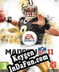CD Key generator for  Madden NFL 11
