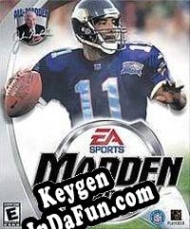Key for game Madden NFL 2002