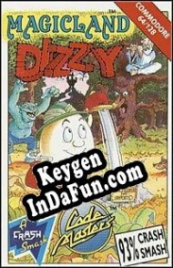 Registration key for game  Magicland Dizzy