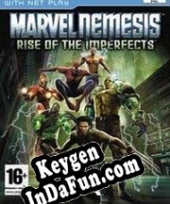 Key generator (keygen)  Marvel Nemesis: Rise of the Imperfects