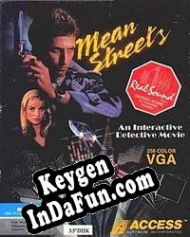 Registration key for game  Mean Streets