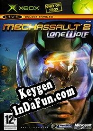 Key generator (keygen)  MechAssault 2: Lone Wolf