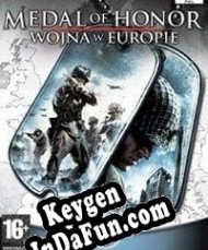 Registration key for game  Medal of Honor: European Assault