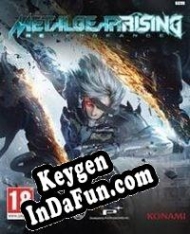 Activation key for Metal Gear Rising: Revengeance