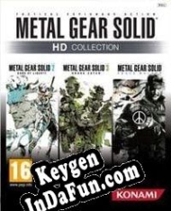 Registration key for game  Metal Gear Solid HD Collection