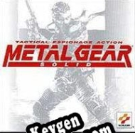 Activation key for Metal Gear Solid