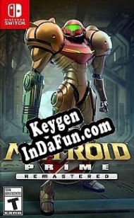 Registration key for game  Metroid Prime Remastered