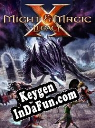 Registration key for game  Might & Magic X: Legacy