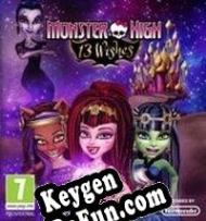 Registration key for game  Monster High: 13 Wishes