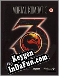 Registration key for game  Mortal Kombat 3