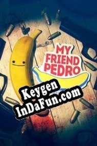 Registration key for game  My Friend Pedro