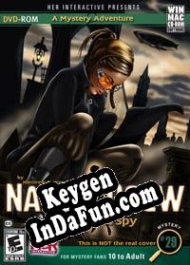 Registration key for game  Nancy Drew: The Silent Spy