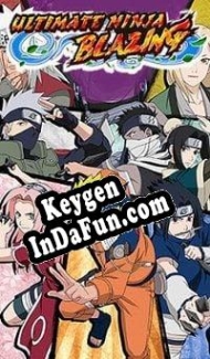 Registration key for game  Naruto Shippuden: Ultimate Ninja Blazing