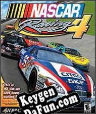 Registration key for game  NASCAR Racing 4