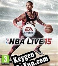 Registration key for game  NBA Live 15