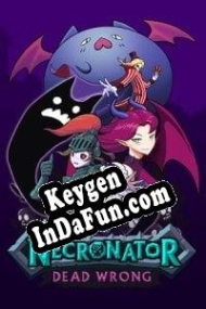 Registration key for game  Necronator: Dead Wrong