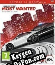 Need for Speed: Most Wanted license keys generator