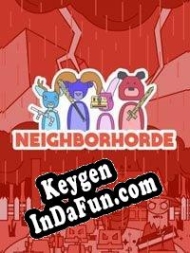 Registration key for game  Neighborhorde
